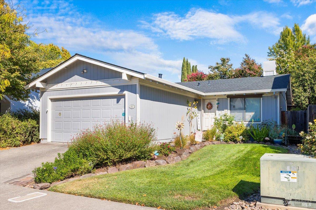 280 Hummingbird Court Healdsburg, CA 95448 - Photo 1 of 1 front view of house with a yard