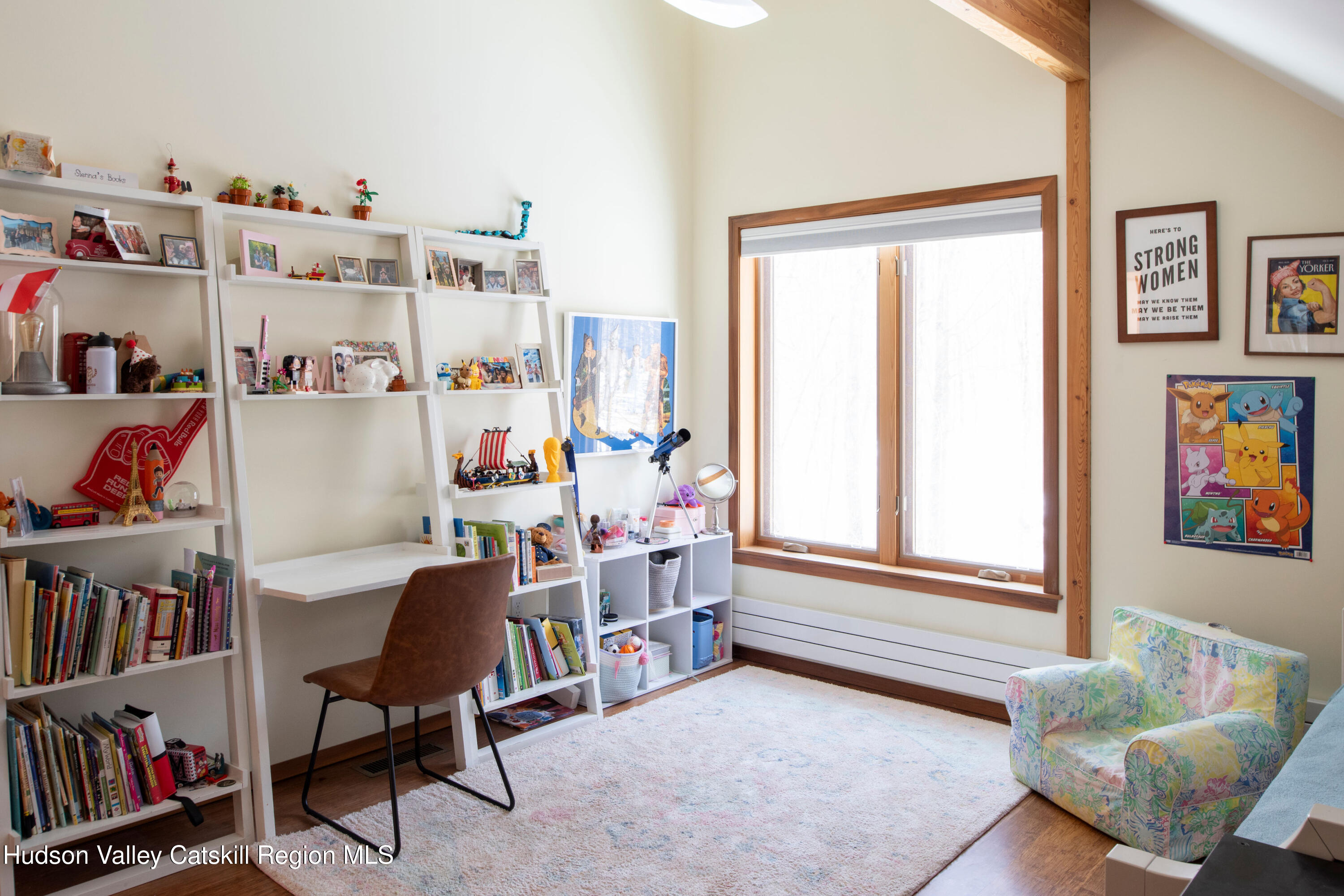 195 Vlei Road Rhinebeck, NY 12572 - Photo 14 of 24 a view of a workspace with furniture and a window