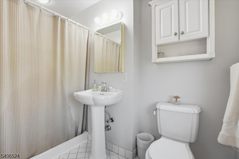 309 North Road Chester, NJ 07930 - Photo 19 of 37 a bathroom with a sink a toilet and shower
