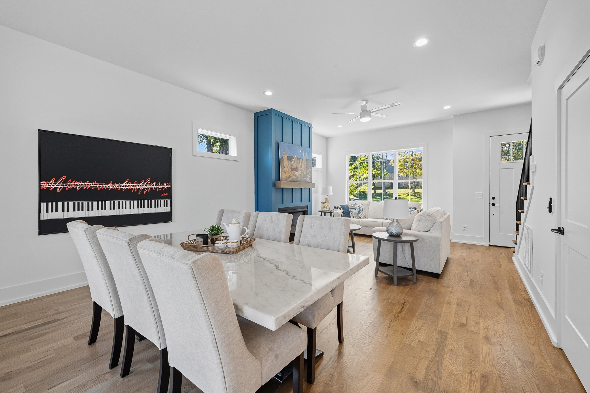 294 Rio Vista Drive Madison, TN 37115 - Photo 48 of 69 a view of a dining room with furniture window and wooden floor