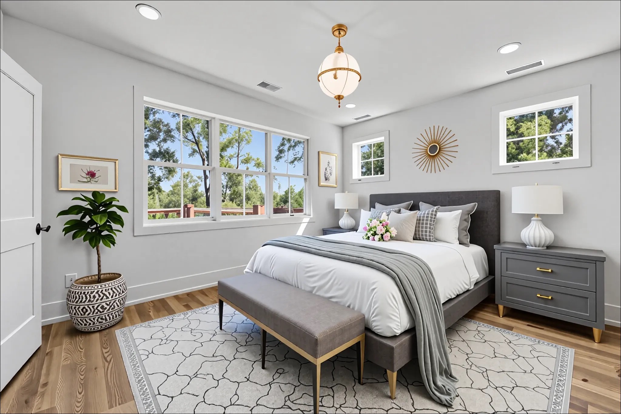 294 Rio Vista Drive Madison, TN 37115 - Photo 56 of 69 a bedroom with a bed and a window