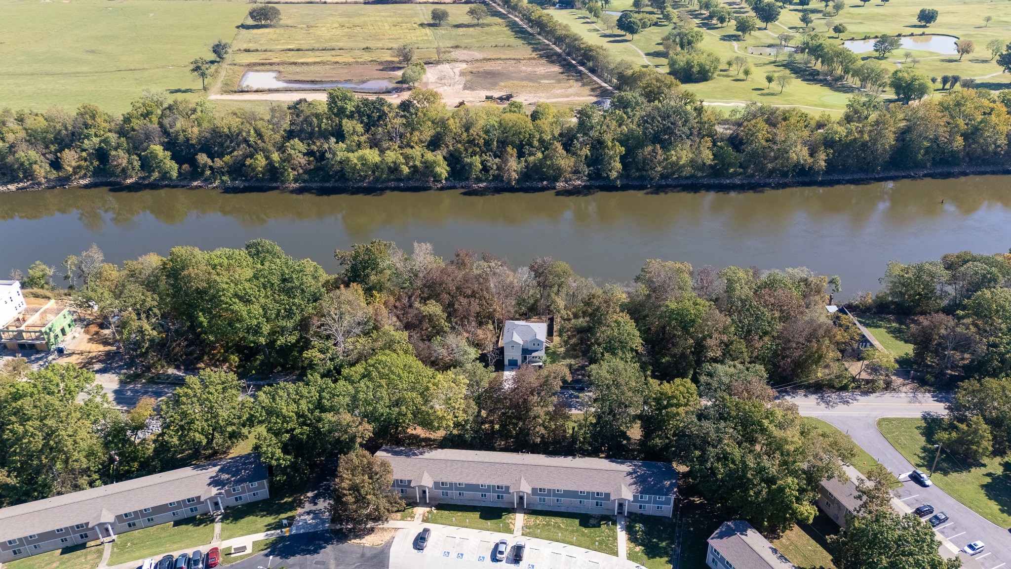294 Rio Vista Drive Madison, TN 37115 - Photo 61 of 69 an aerial view of a houses with a lake view