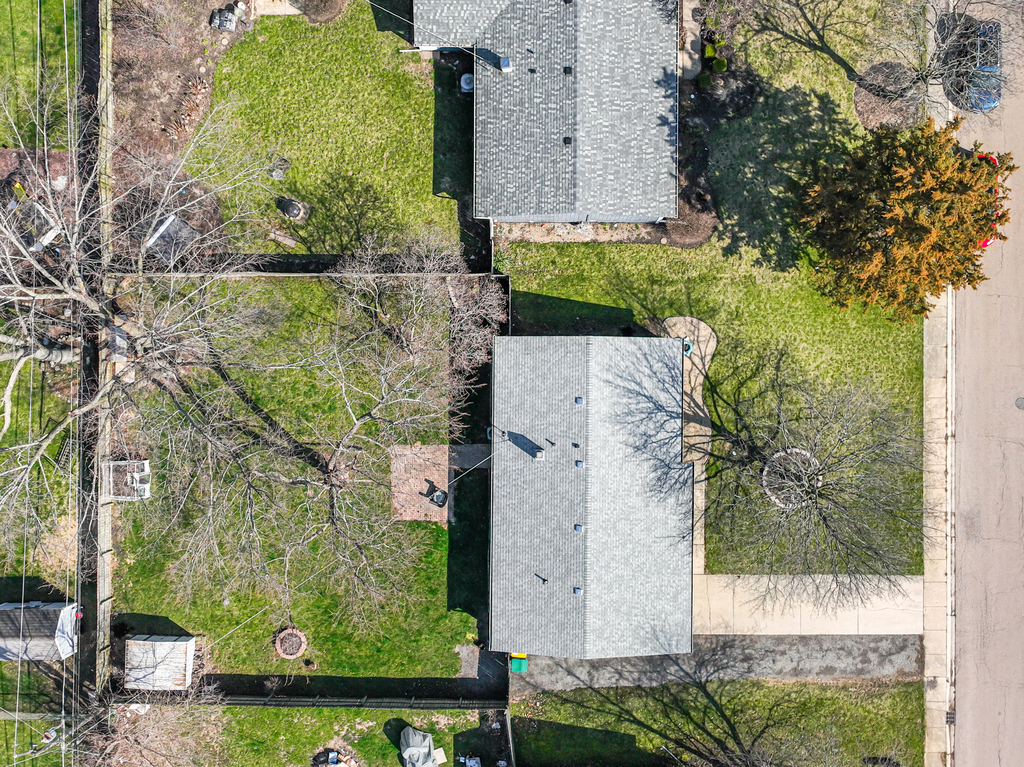 78 Springdale Road Montgomery, IL 60538 - Photo 19 of 21 an aerial view of residential house with outdoor space and trees all around