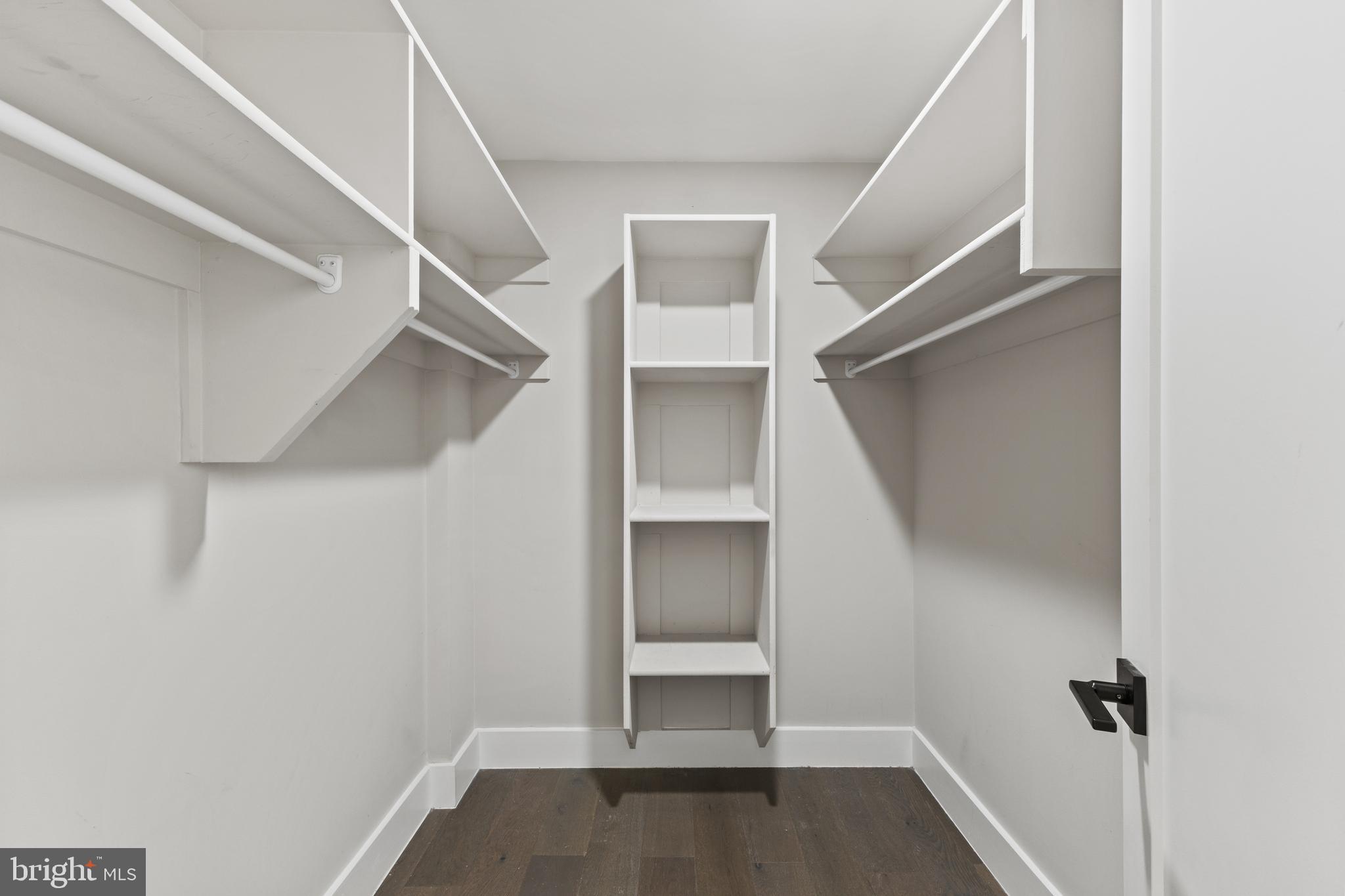 1028 Bladensburg Road Northeast, Unit 37 Washington, DC 20002 - Photo 10 of 29 a view of an empty walk in closet