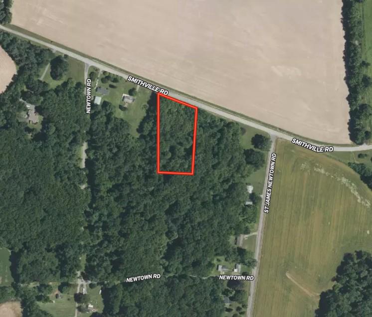 23737 Smithville Road Worton, MD 21678 - Photo 6 of 6 Lot line and approximate