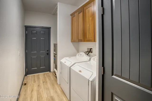 a room with storage and utility room