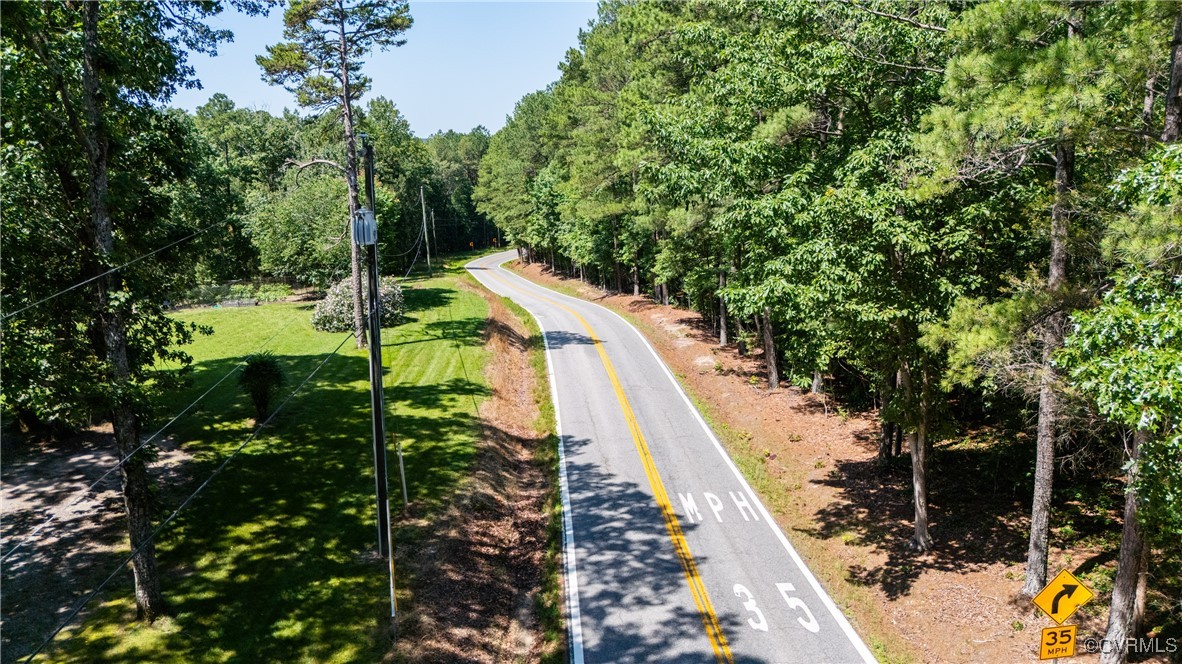 20118 River Road Chesterfield, VA 23838 - Photo 8 of 13 a view of a yard with plants and large trees