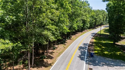 a view of a park with plants and trees