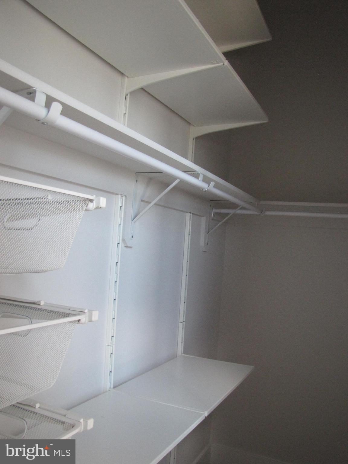 525 Water Street Southwest, Unit 404 Washington, DC 20024 - Photo 12 of 31 Walk in closet and organizer.