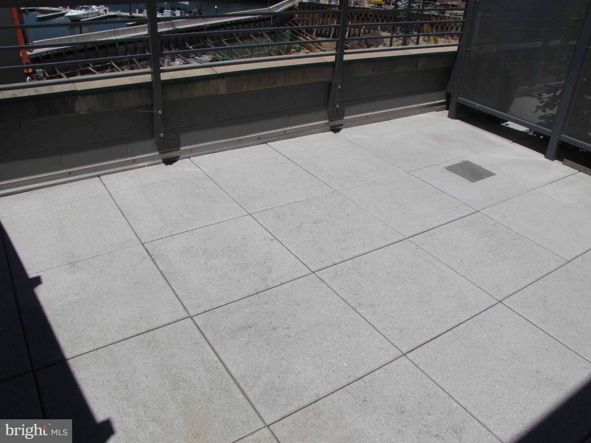 525 Water Street Southwest, Unit 404 Washington, DC 20024 - Photo 17 of 31 Huge outdoor terrace, another room!