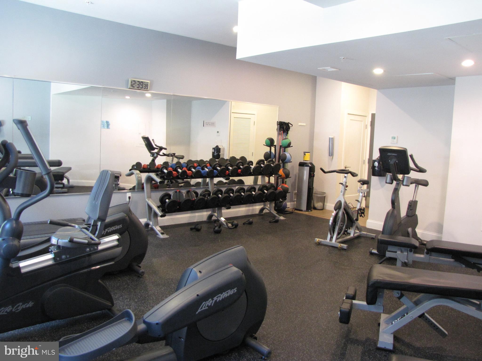 525 Water Street Southwest, Unit 404 Washington, DC 20024 - Photo 29 of 31 Weights area.