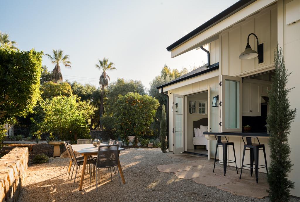 1221 Foothill Road Ojai, CA 93023 - Photo 29 of 42 a view of a house with backyard and sitting area
