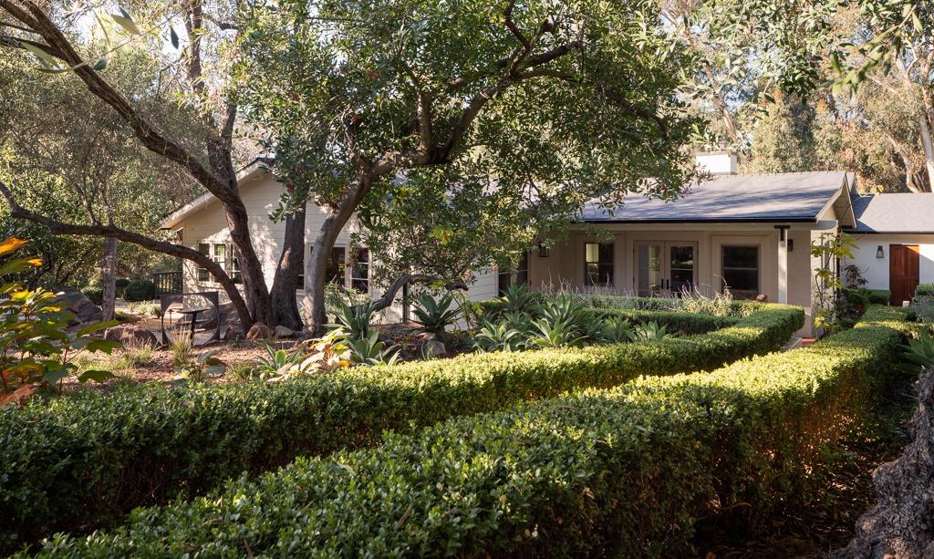 1221 Foothill Road Ojai, CA 93023 - Photo 3 of 42 a view of house with yard and green space