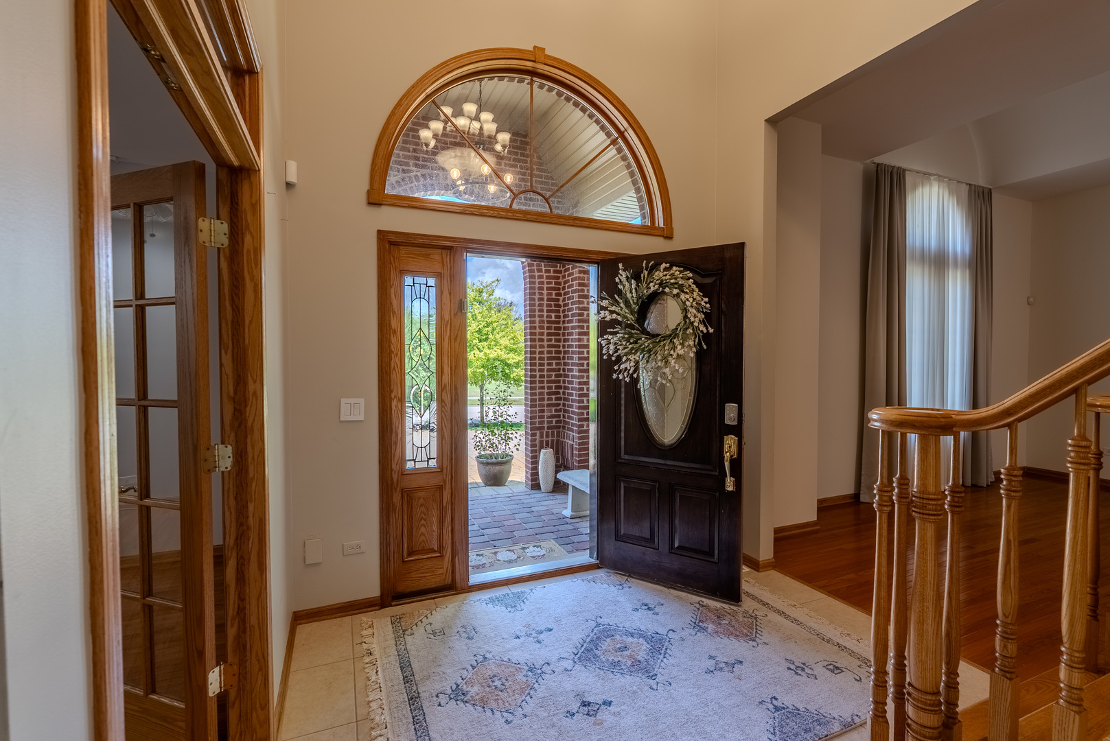 11617 Coach Drive Mokena, IL 60448 - Photo 13 of 38 a view of front door with wooden door