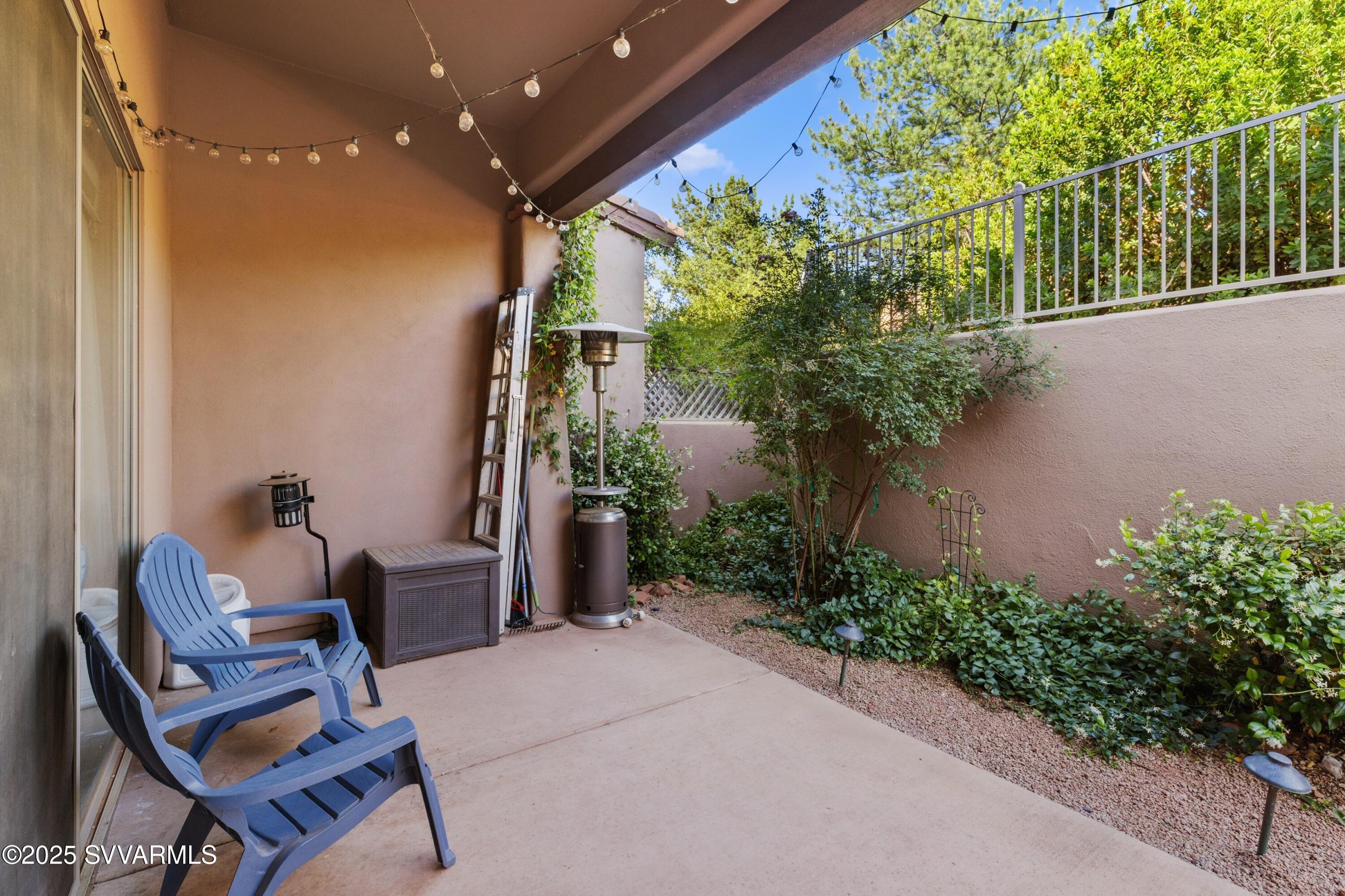 35 Rio Sinagua Sedona, AZ 86351 - Photo 44 of 67 a building outdoor space with patio furniture and potted plants