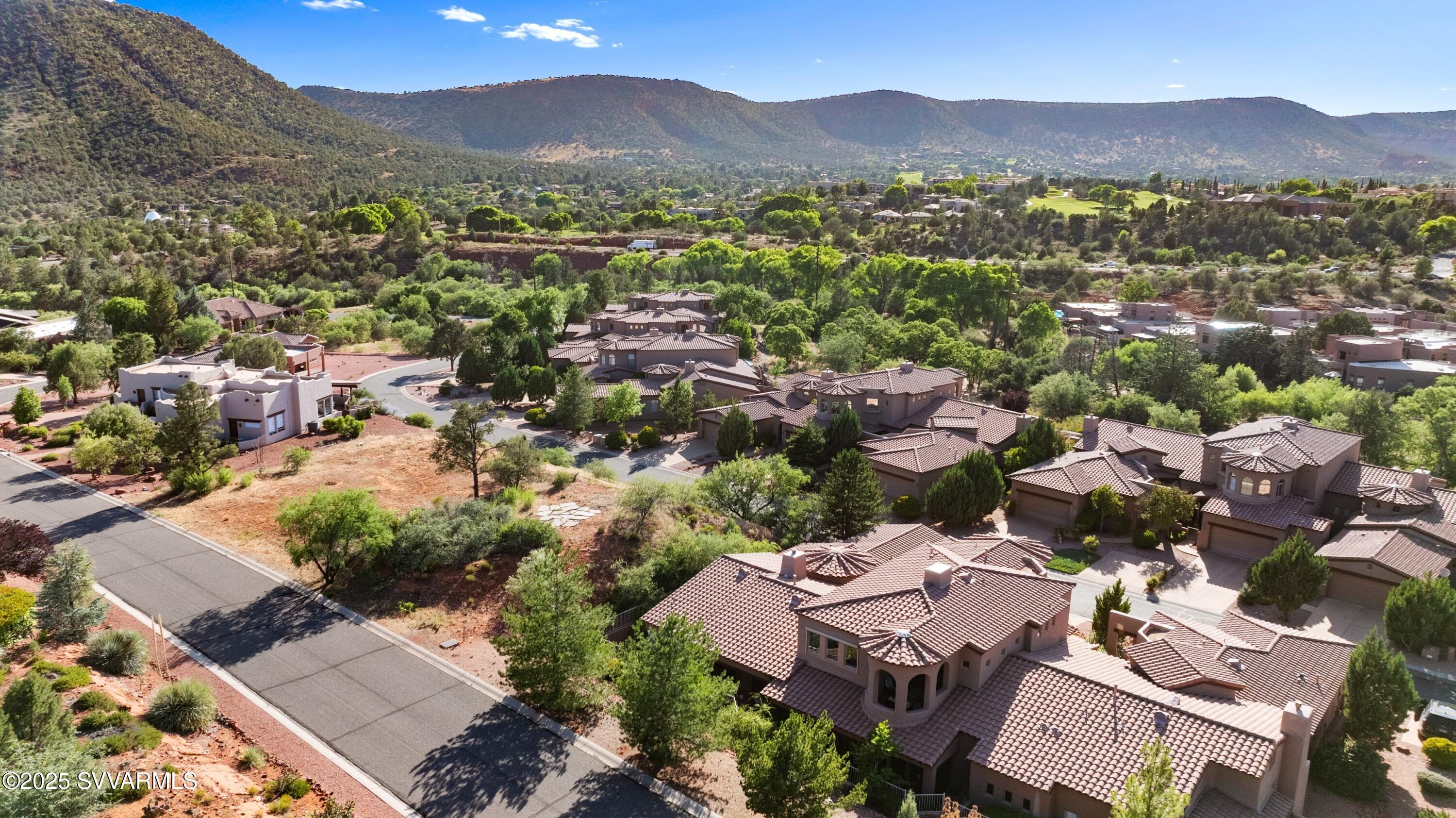 35 Rio Sinagua Sedona, AZ 86351 - Photo 60 of 67 an aerial view of residential houses with outdoor space