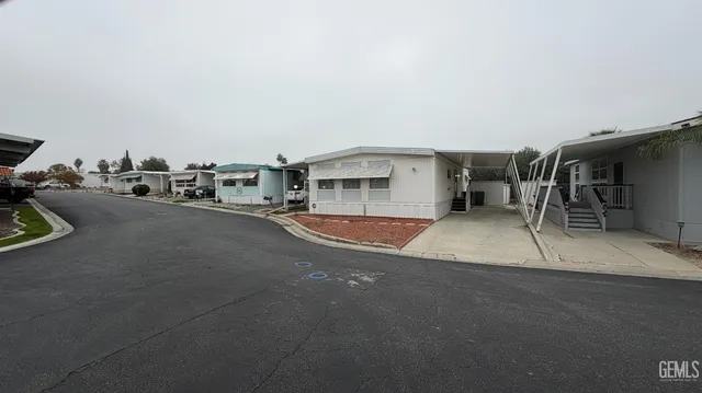 a view of a house with a patio