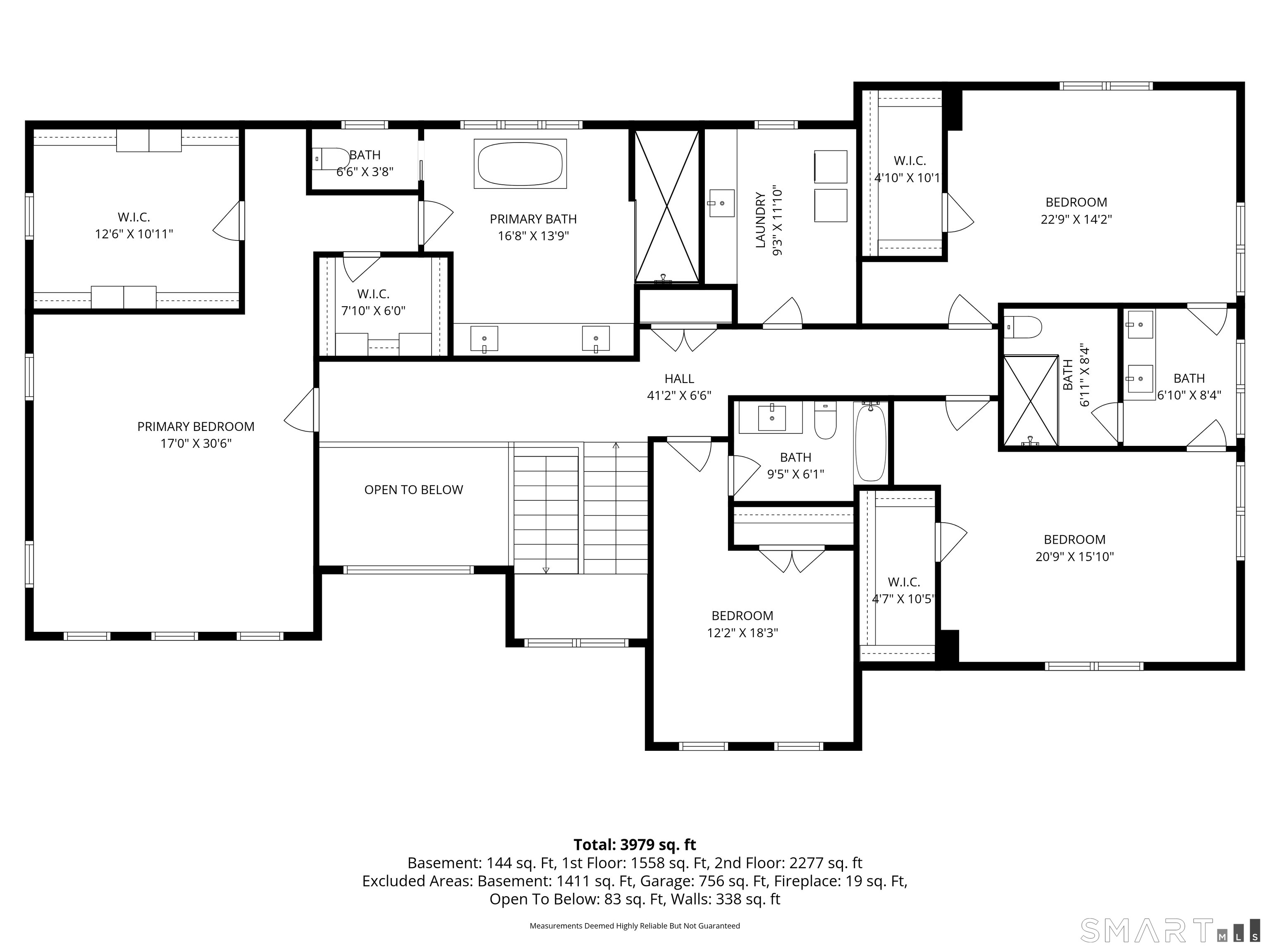 8 Holly Lane Newtown, CT 06482 - Photo 35 of 36 a picture of a floor plan