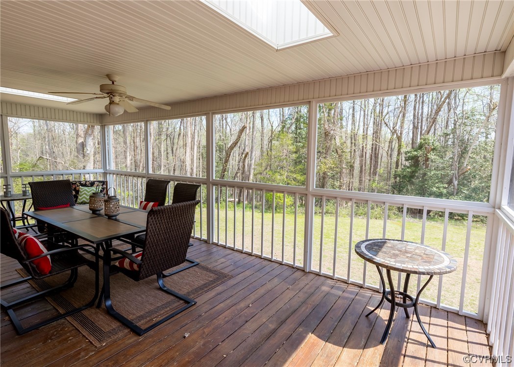 6373 Pine Slash Road Mechanicsville, VA 23116 - Photo 36 of 49 a view of a dining room with furniture window and outside view