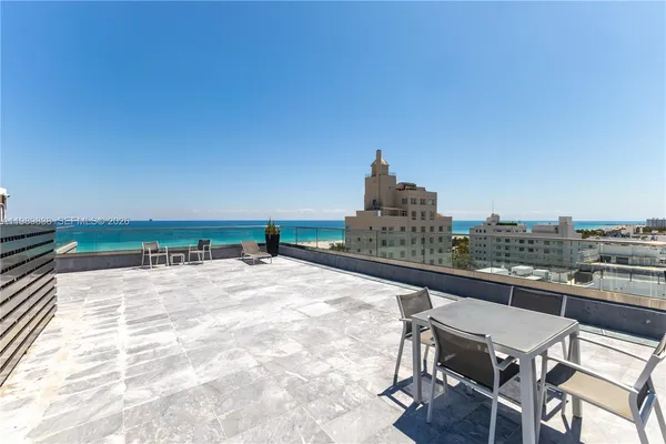 front view of a building with a street