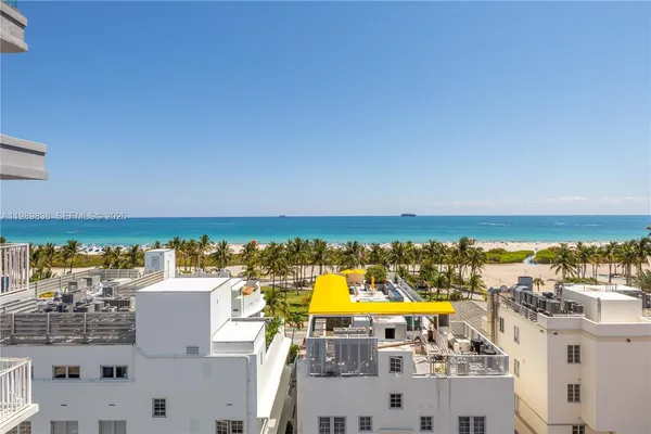 a view of city and ocean