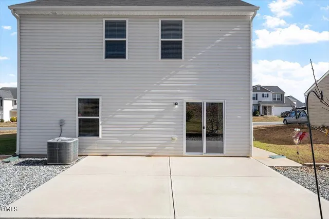 a view of entrance front of house