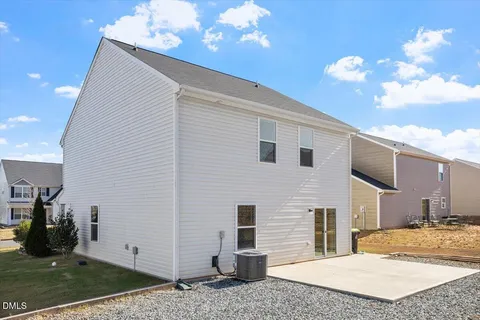 a view of a house with a patio
