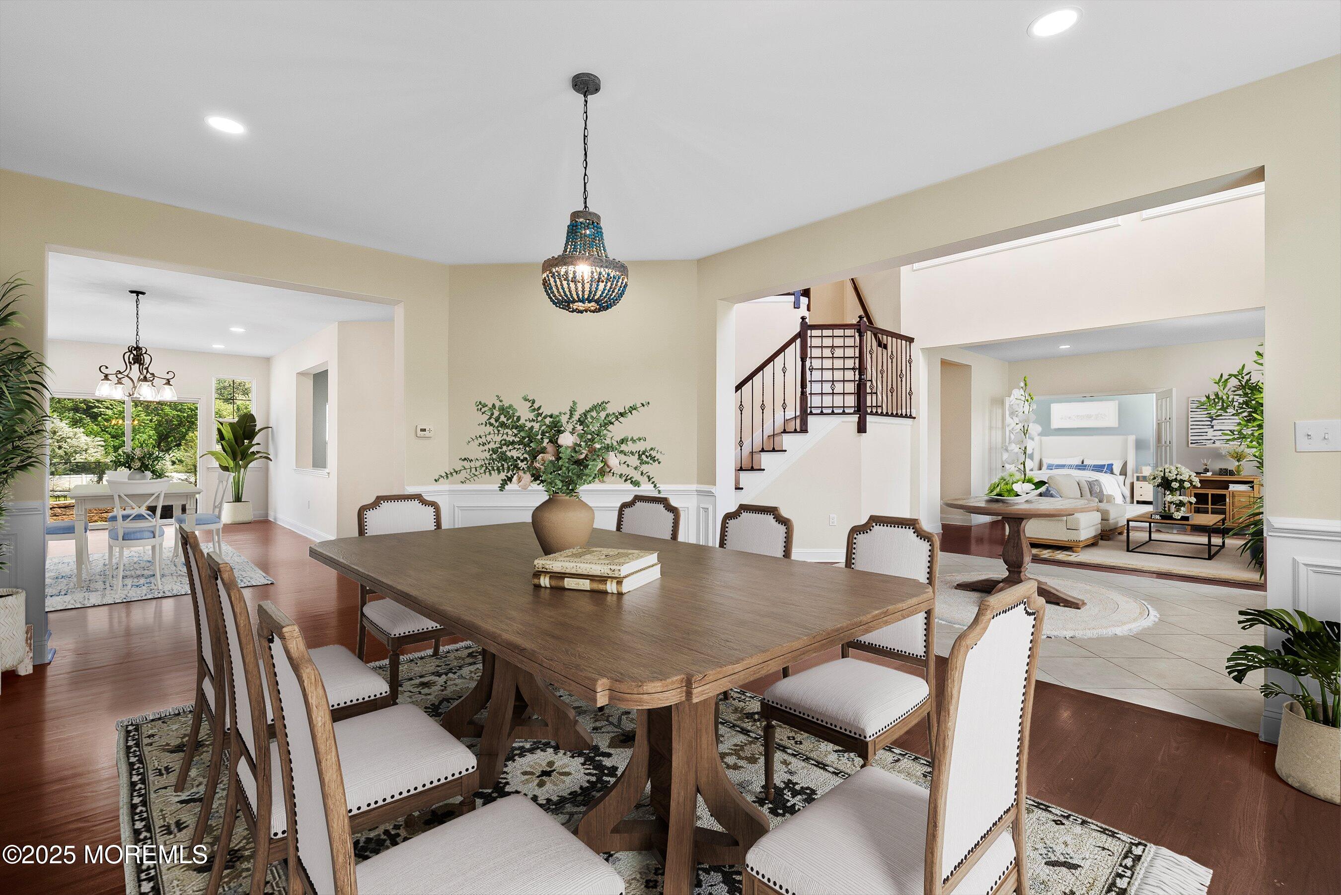 10 Rolling Meadows Court Cream Ridge, NJ 08514 - Photo 11 of 65 031-Dining to Breakfast, Foyer, Living a