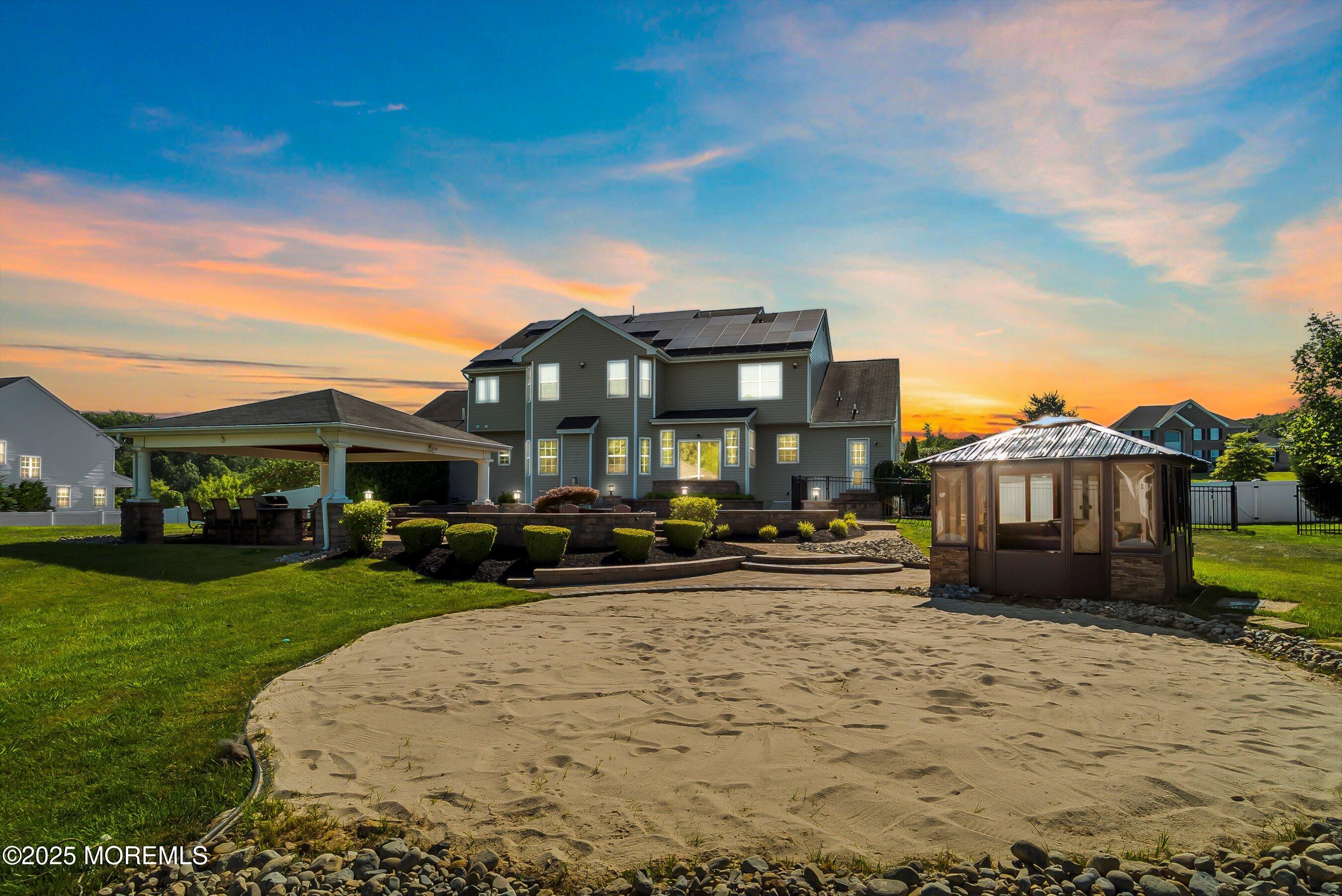 10 Rolling Meadows Court Cream Ridge, NJ 08514 - Photo 38 of 65 127-Rear Right Twilight