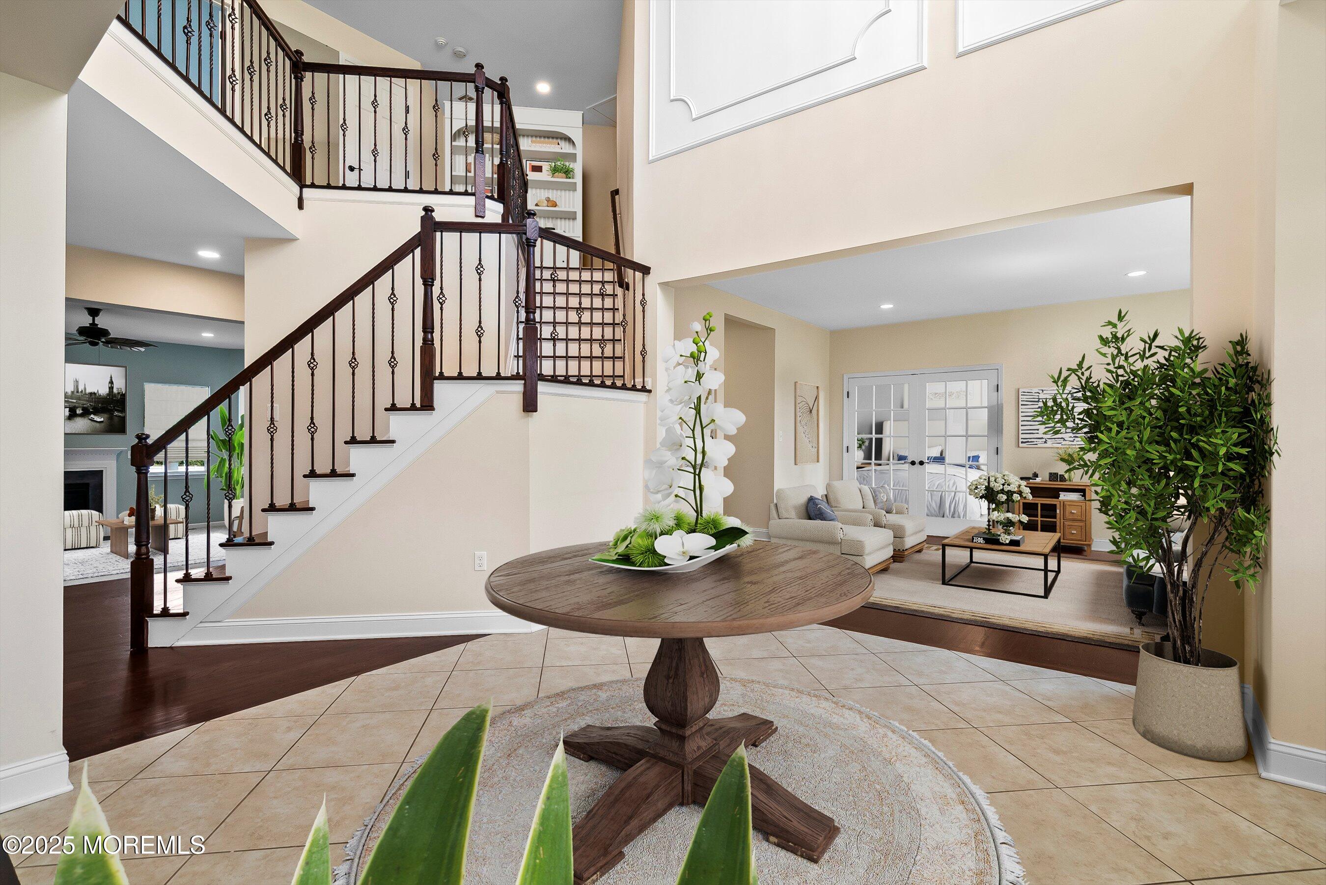10 Rolling Meadows Court Cream Ridge, NJ 08514 - Photo 6 of 65 017-Foyer to Living 1B STAGED