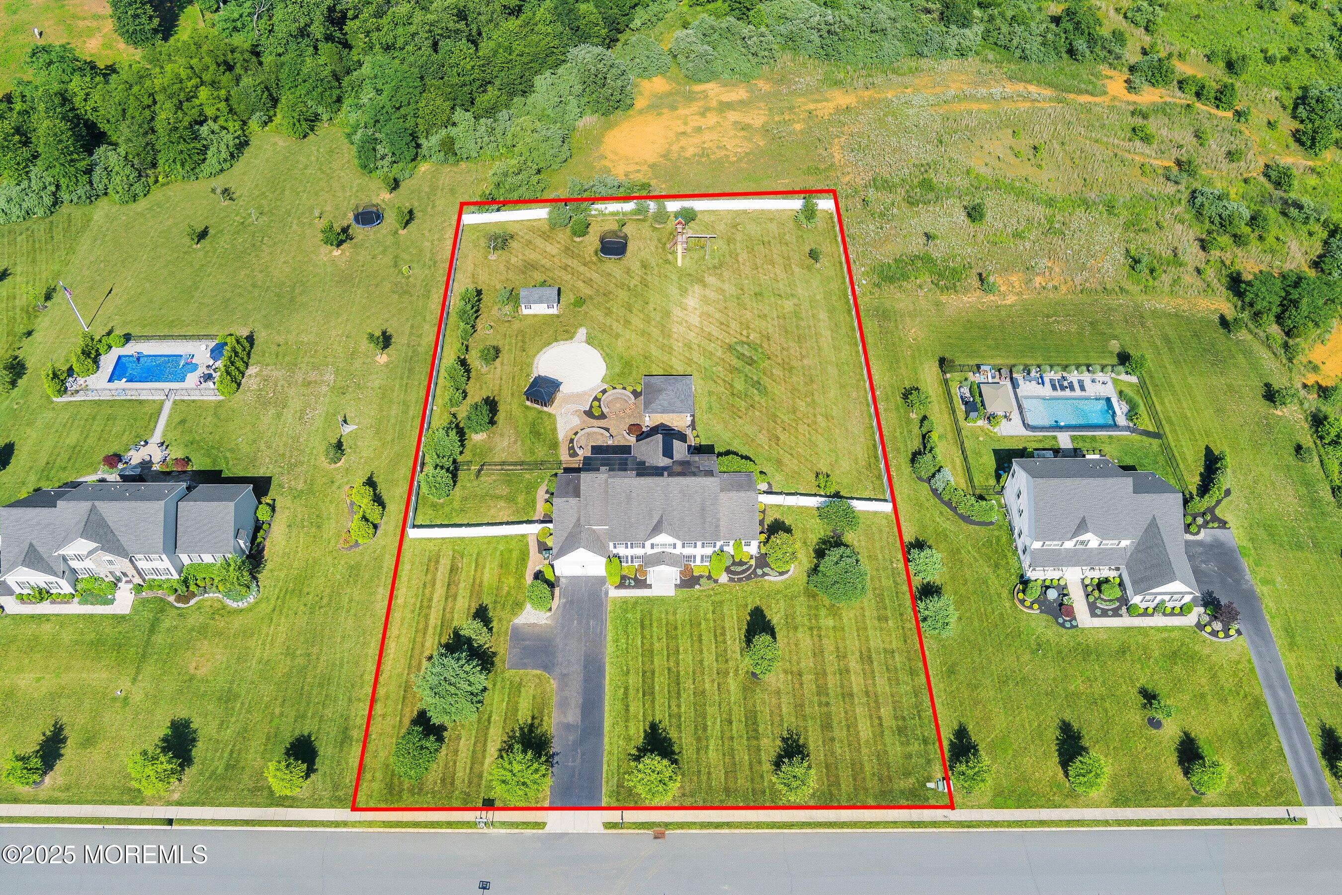10 Rolling Meadows Court Cream Ridge, NJ 08514 - Photo 62 of 65 005-Front 3 with outline