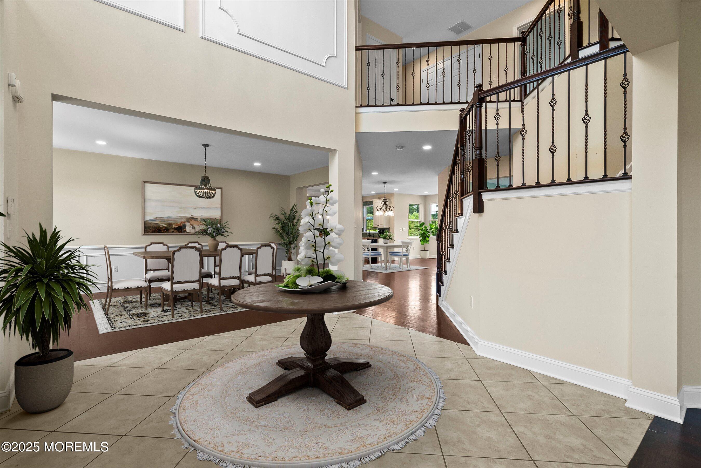 10 Rolling Meadows Court Cream Ridge, NJ 08514 - Photo 10 of 65 025-Foyer to Dining STAGED