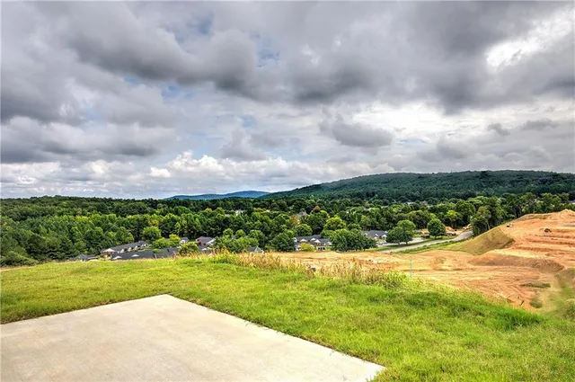 a view of building with garden