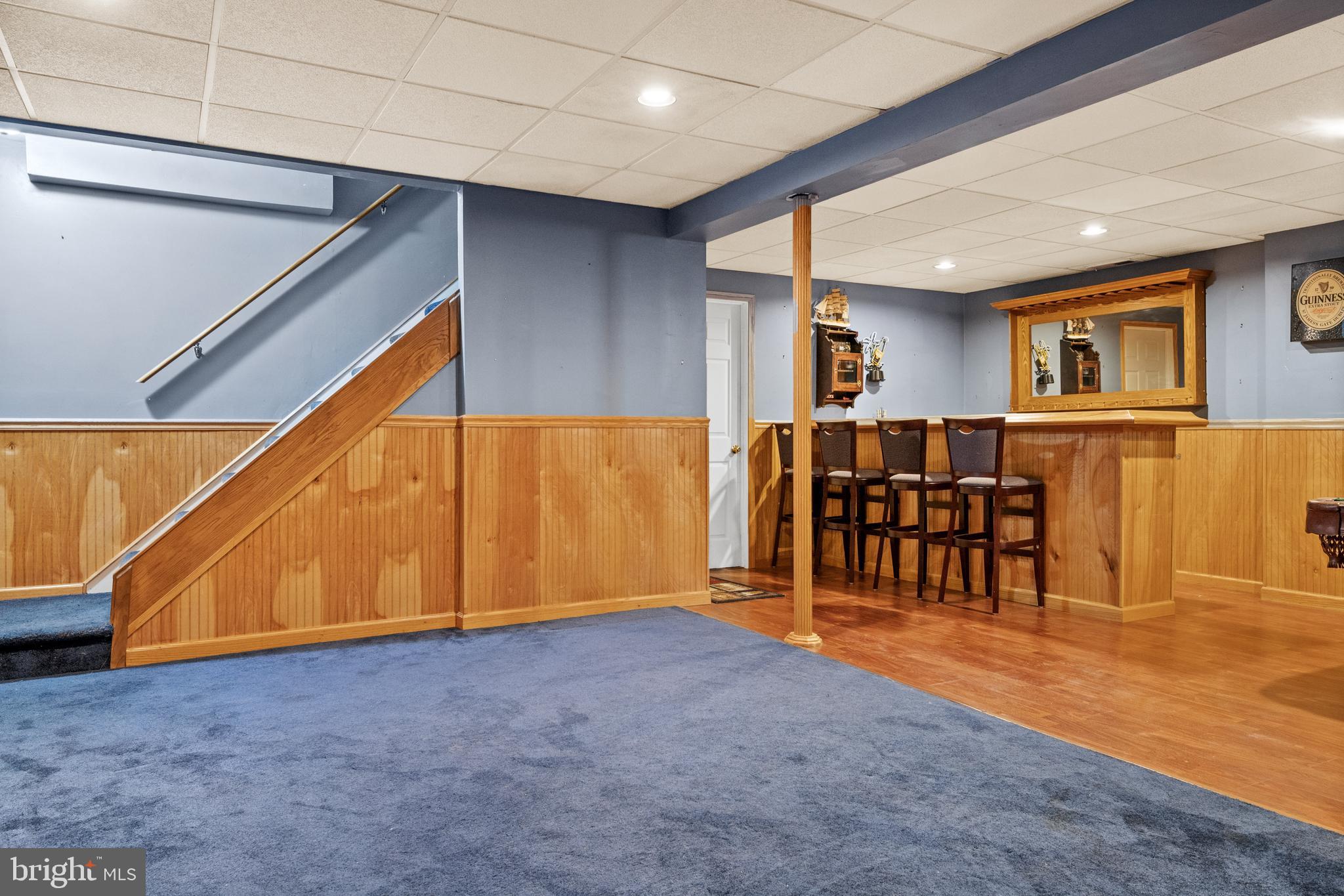 28 Blue Anchor Road Sicklerville, NJ 08081 - Photo 27 of 60 Finished basement with bar!