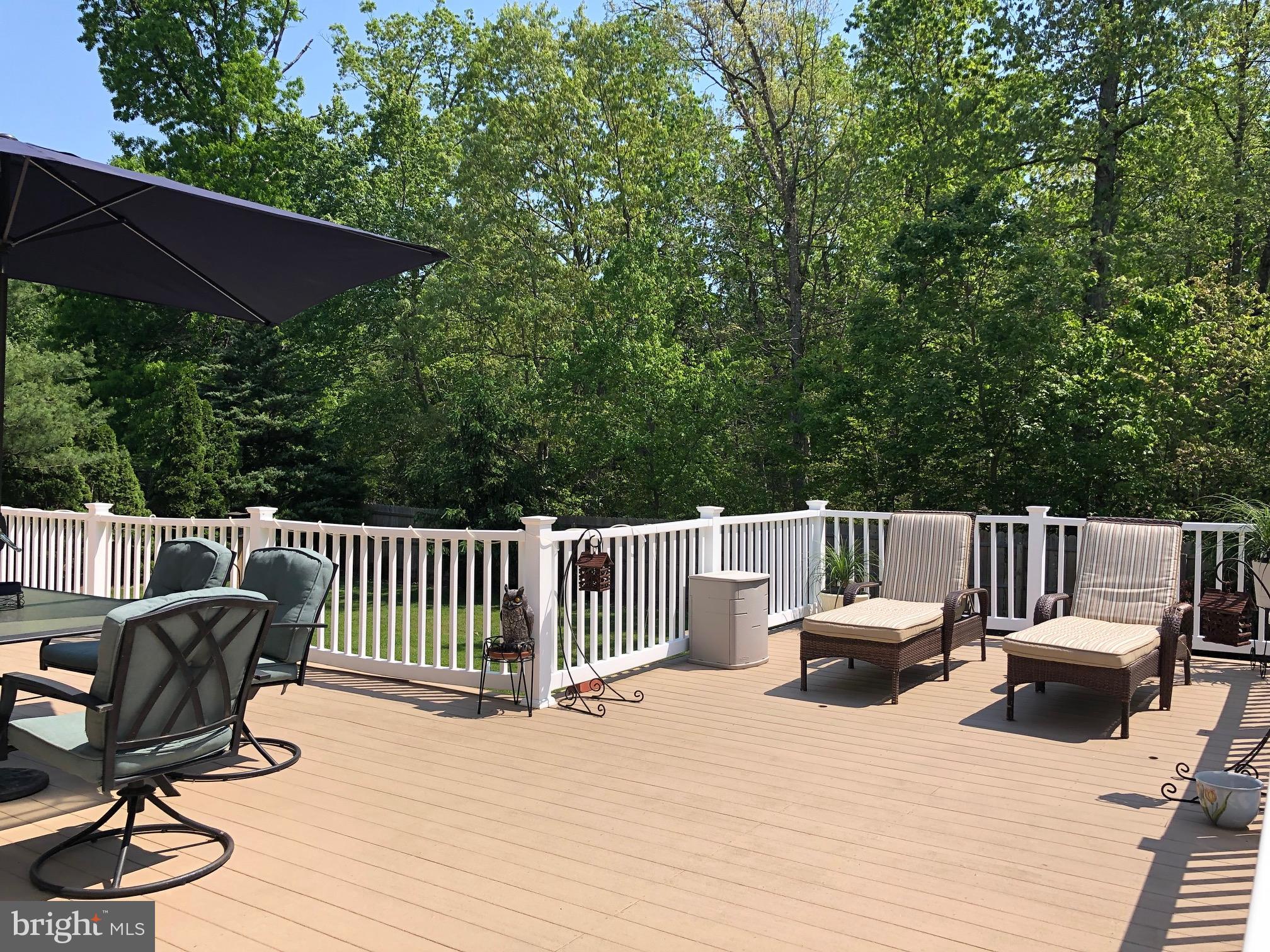 28 Blue Anchor Road Sicklerville, NJ 08081 - Photo 36 of 60 Huge 45'x16' rear deck!