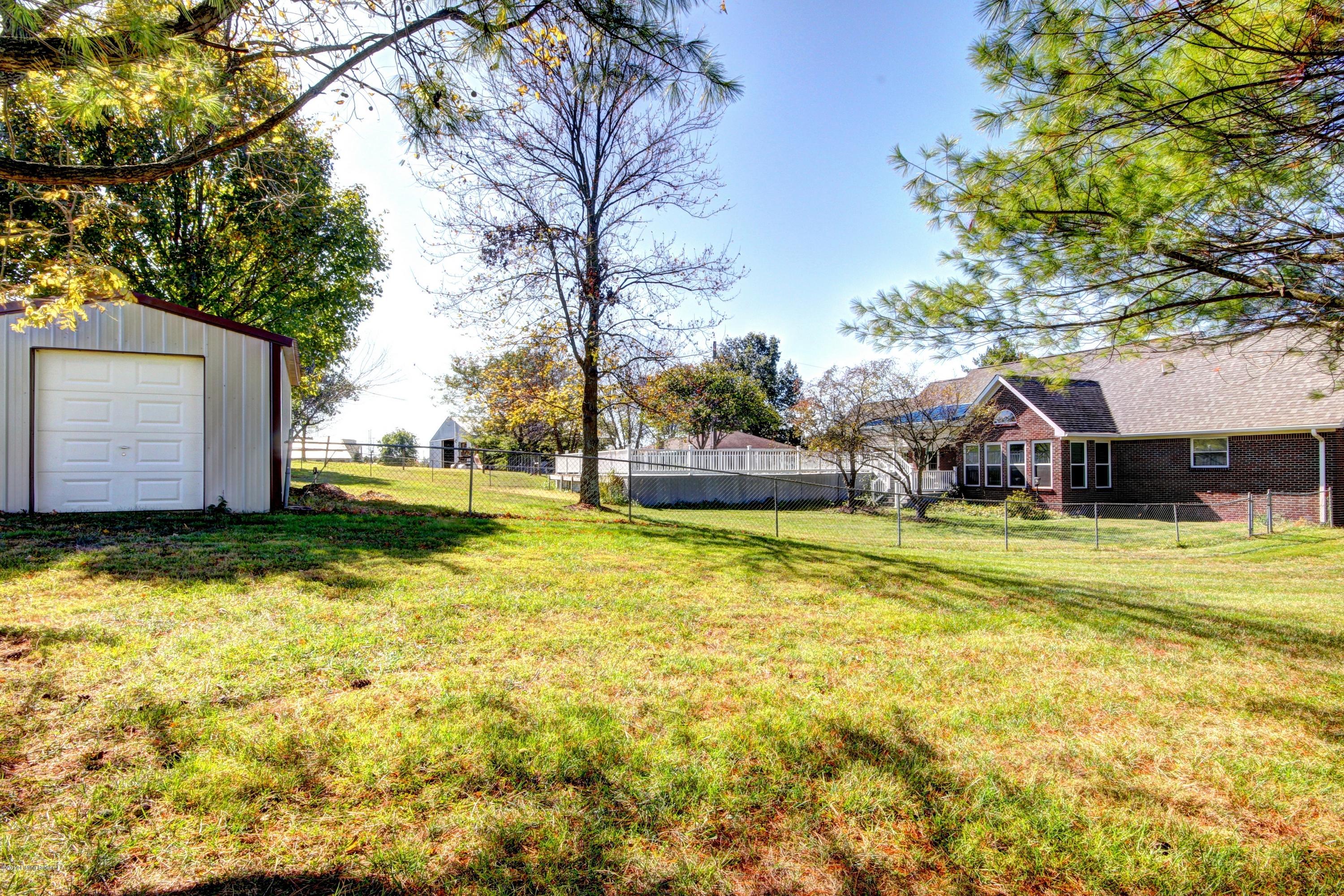 876 Eminence Road Eminence, KY 40019 - Photo 76 of 93 Large Storage Shed w Overhead Door