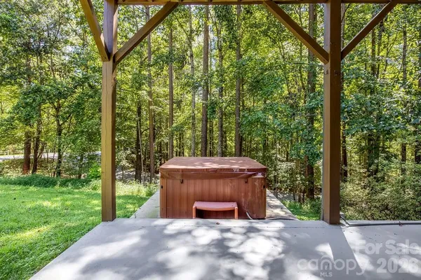 a view of a outdoor space and a trees