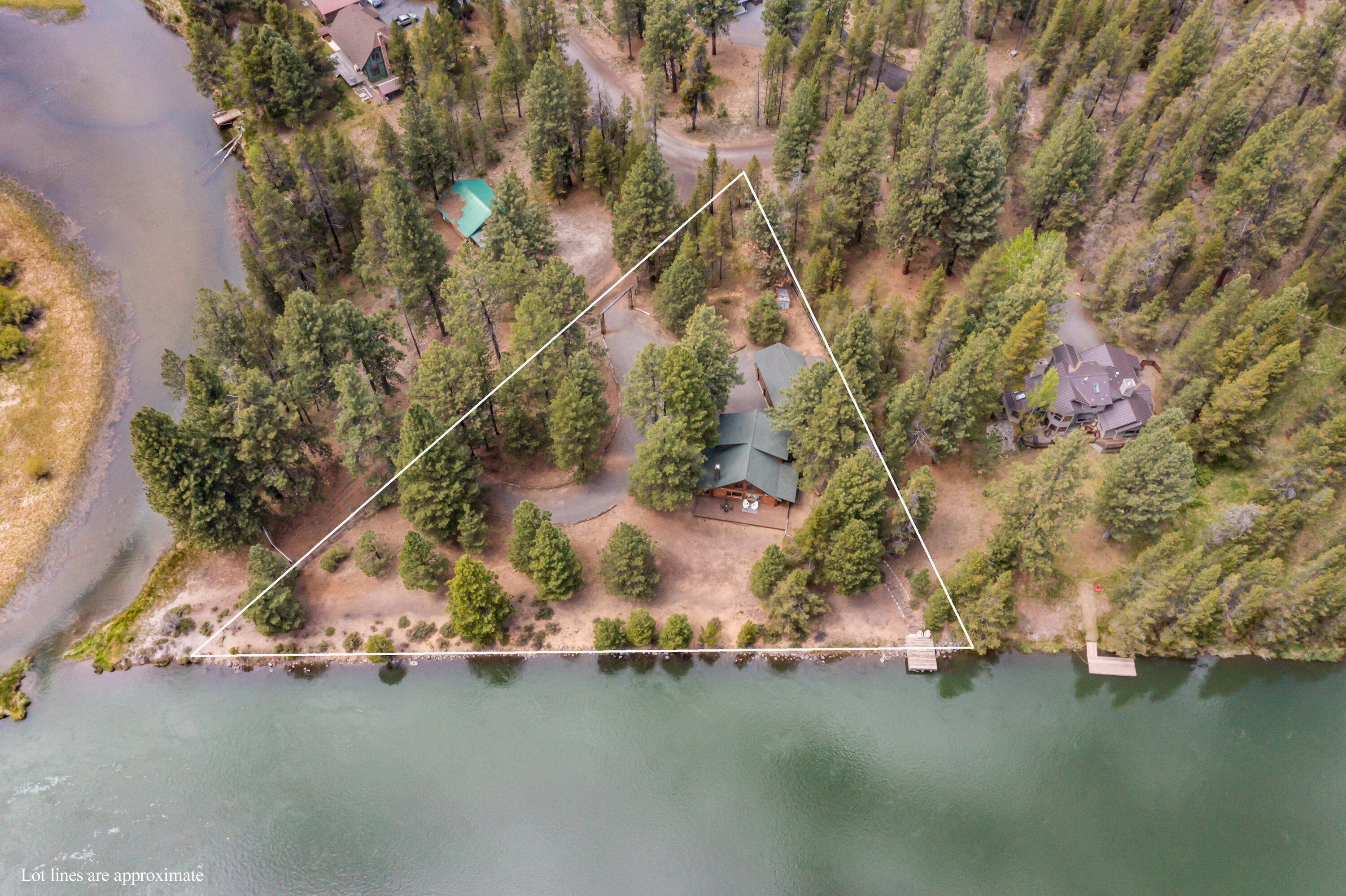 17026 Sharp Drive Bend, OR 97707 - Photo 59 of 72 an aerial view of a houses with ocean view