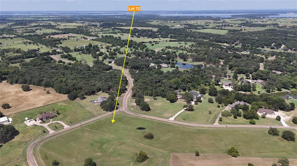 Lot 72 Tonkawa Trail Corsicana, TX 75109 - Photo 21 of 40 an aerial view of a house with a yard