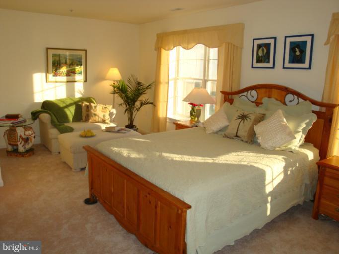 12021 Tralee Road, Unit 201 Lutherville-Timonium, MD 21093 - Photo 21 of 30 a bedroom with a bed and wooden floor