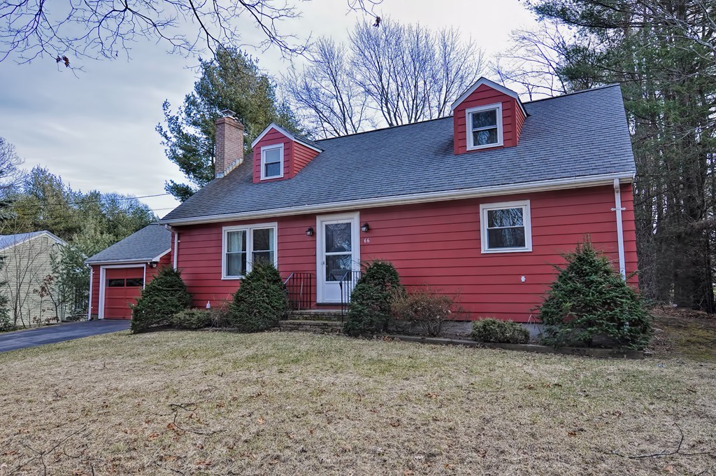 66 Old Post Road Walpole, MA 02032 - Photo 2 of 30 a front view of a house with garden