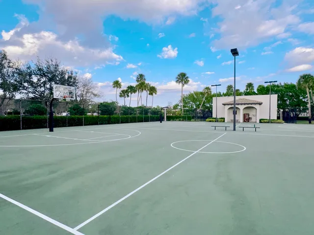 a room with gym equipment