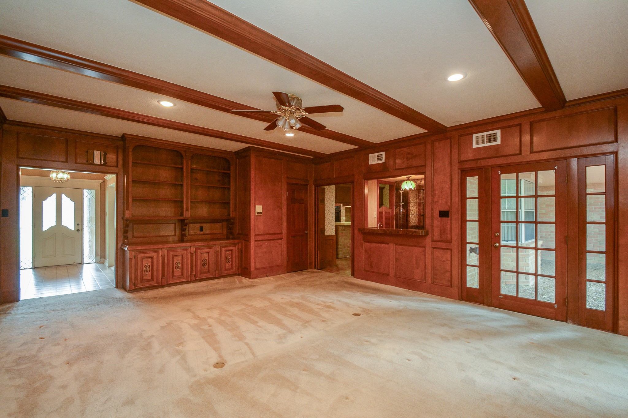 16010 Mickleham Drive Spring, TX 77379 - Photo 12 of 23 Beautiful paneling and cabinetry.