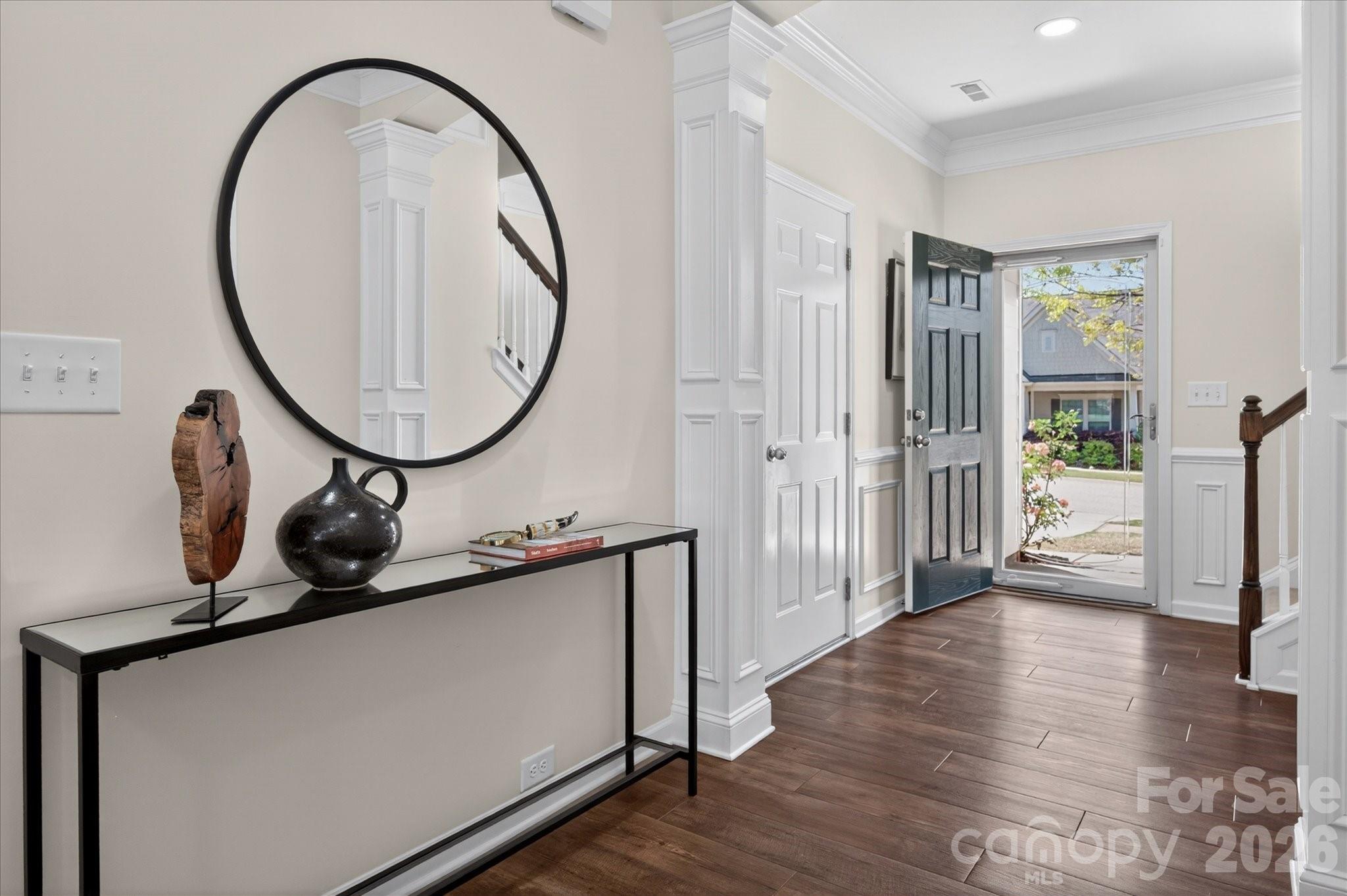 2032 Pinyon Lane Lancaster, SC 29720 - Photo 10 of 44 a view of a room with a mirror and wooden floor