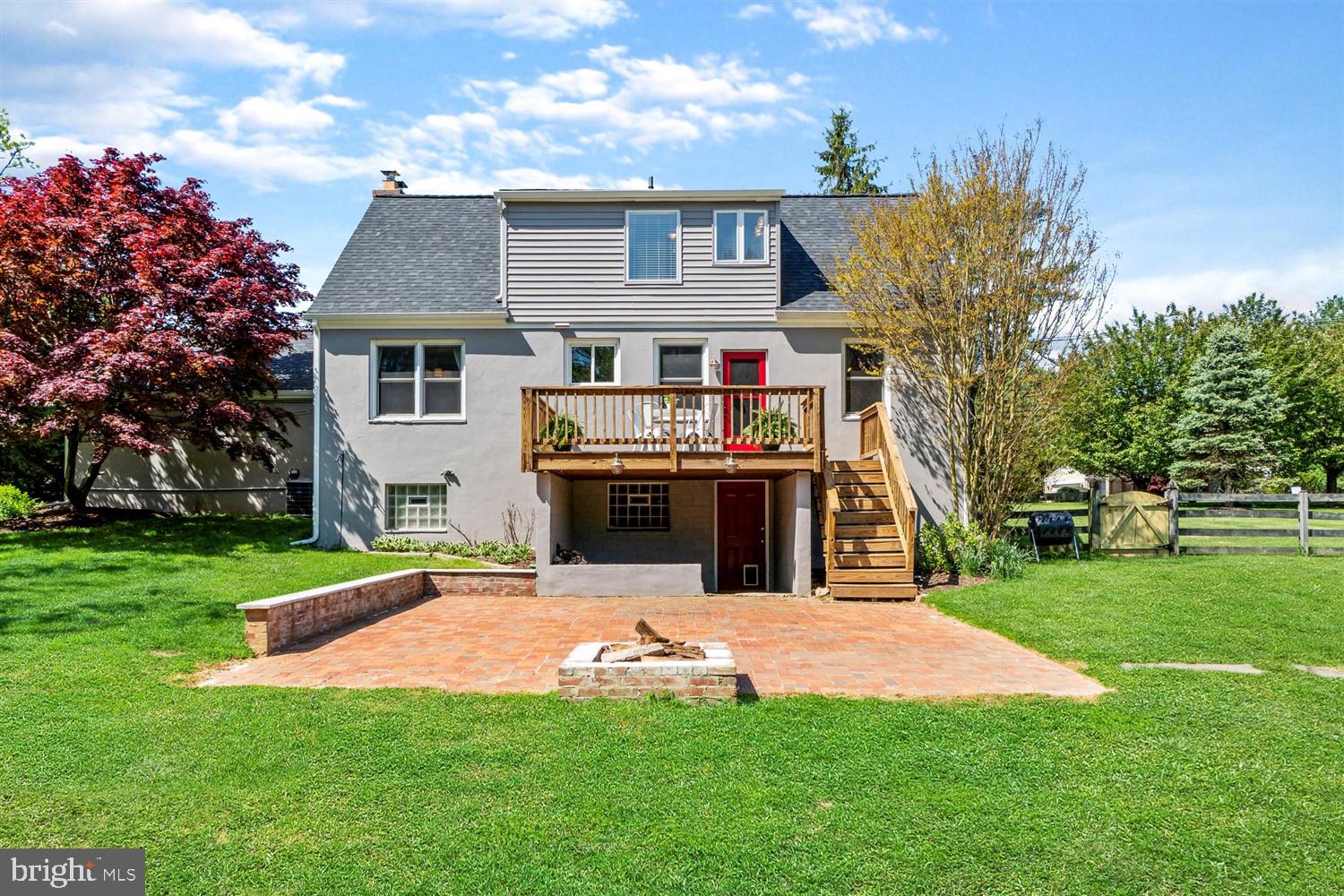 712 West Padonia Road Lutherville-Timonium, MD 21093 - Photo 4 of 38 Entertain on deck or brick patio