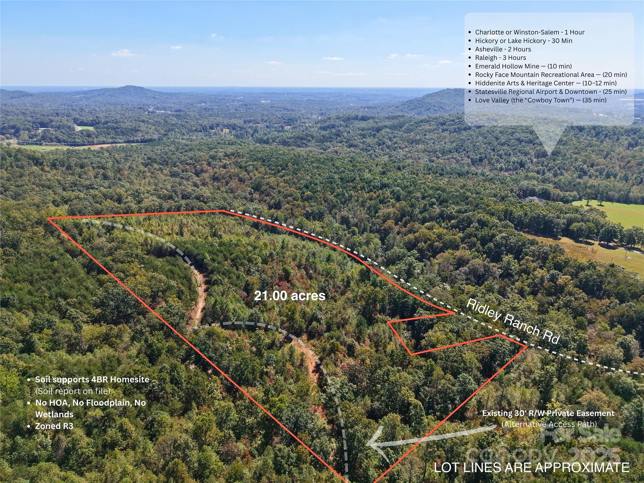 Tbd Tbd Ridley Ranch Road, Unit 2 Hiddenite, NC 28636 - Photo 3 of 12 a view of a city