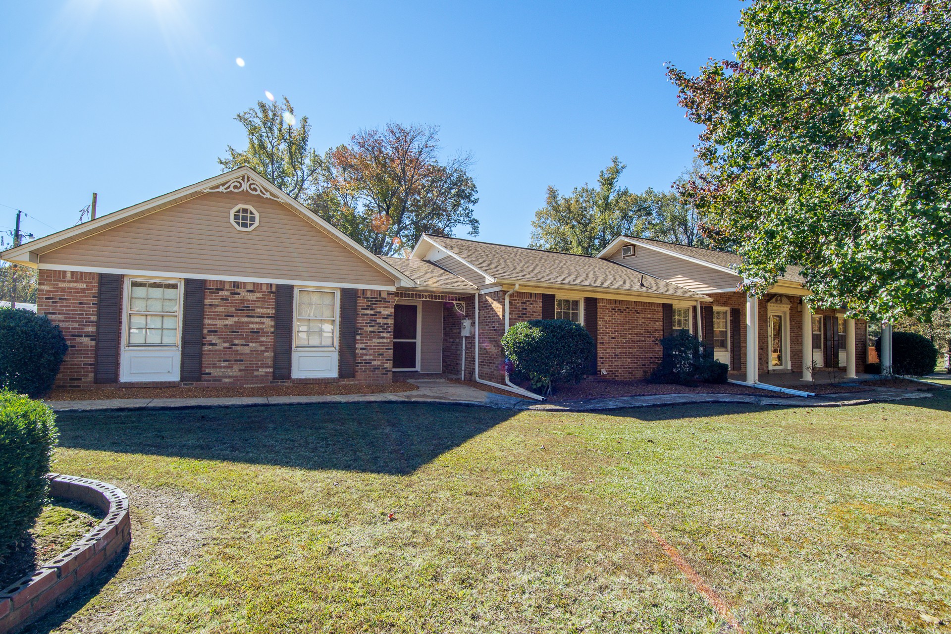 404 Highway 57 Ramer, TN 38367 - Photo 77 of 87 a front view of a house with a yard
