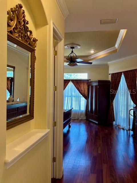 17127 Brown Road Odessa, FL 33556 - Photo 42 of 58 a view of entryway with wooden floor