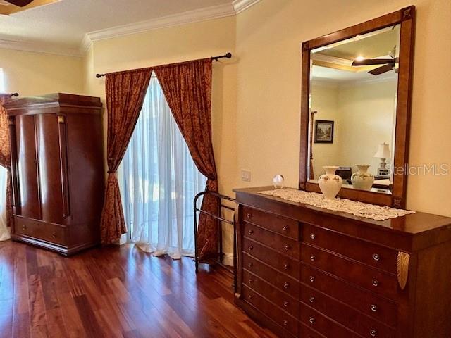 17127 Brown Road Odessa, FL 33556 - Photo 43 of 58 a bathroom with a granite countertop sink and a mirror