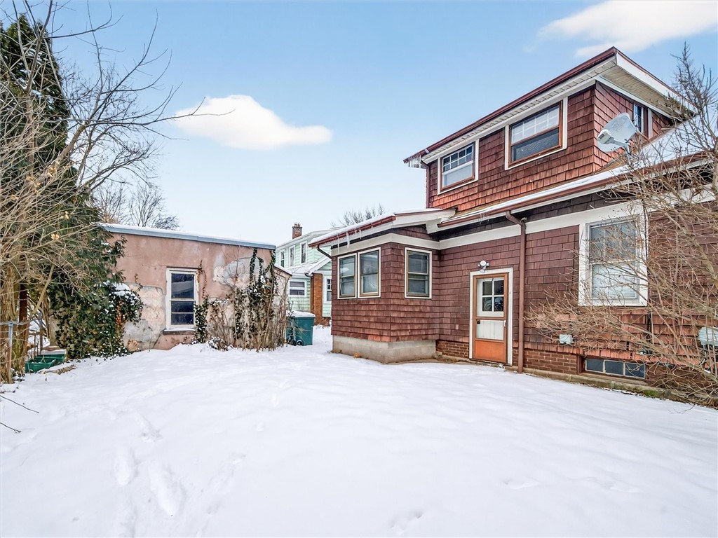 79 Arvine Heights Rochester, NY 14611 - Photo 34 of 34 BACK YARD... detached 1 car garage!!!